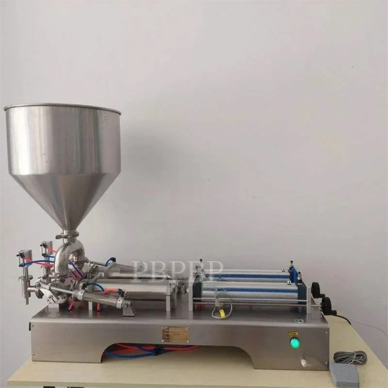 Semi Automatic 10-100ml High AccuracySingle Head Paste Filling Machines 2 Head Honey Ketchup Manual Filler Machine
Semi Automatic 10-100ml High AccuracySingle Head Paste Filling Machines 2 Head Honey Ketchup Manual Filler Machine