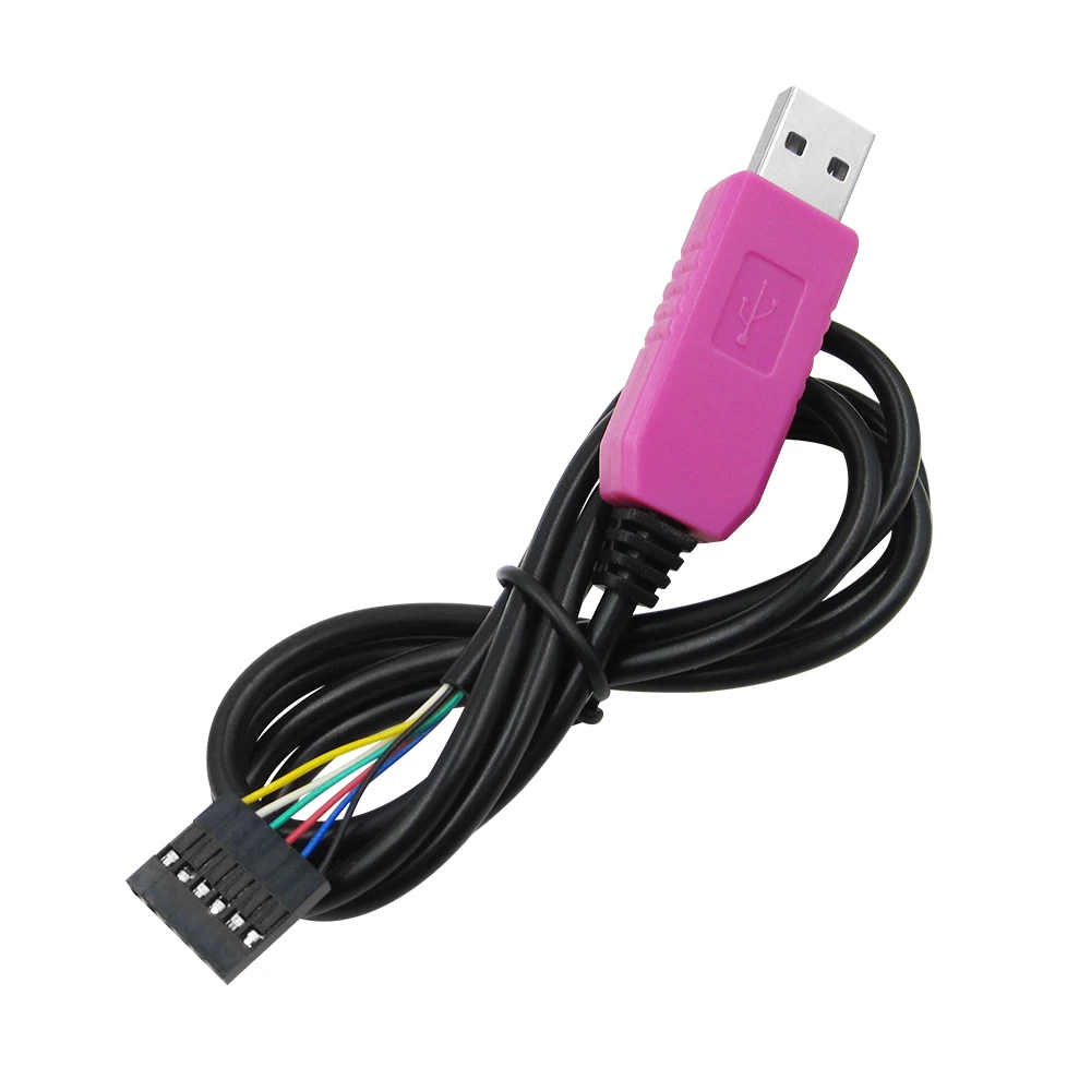 10 шт. PL2303HXD HXD 6-контактный USB TTL RS232 преобразователь последовательного кабеля, совместимый с Win XP/VISTA/7/8
10 шт. PL2303HXD HXD 6-контактный USB TTL RS232 преобразователь последовательного кабеля, совместимый с Win XP/VISTA/7/8