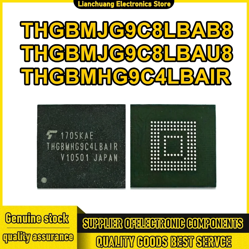 THGBMJG9C8LBAB8 THGBMJG9C8LBAU8 THGBMHG9C4LBAIR 153 balls 64G EMMC 0-10 IC New Original in stock
THGBMJG9C8LBAB8 THGBMJG9C8LBAU8 THGBMHG9C4LBAIR 153 balls 64G EMMC 0-10 IC New Original in stock