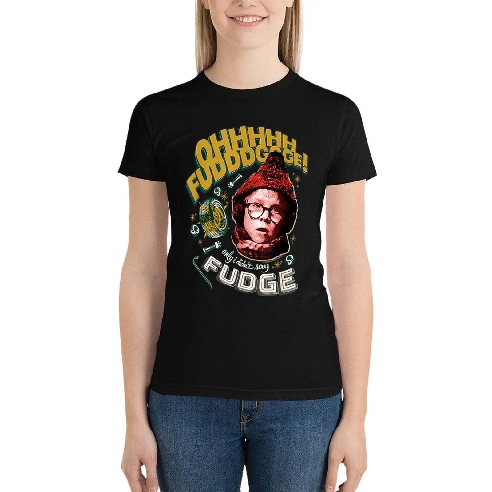 A Christmas Story Oh Fudge T-Shirt summer top anime clothes Blouse tops fashion woman blouse 2024
A Christmas Story Oh Fudge T-Shirt summer top anime clothes Blouse tops fashion woman blouse 2024