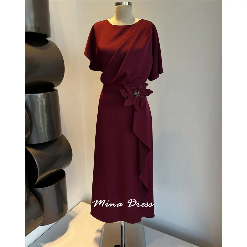 Mina Customized Flowers Long Prom Dresses Luxury Elegant Evening Dresses Beading New Dress for Wedding Guests Short Sleeve Party
Mina Customized Flowers Long Prom Dresses Luxury Elegant Evening Dresses Beading New Dress for Wedding Guests Short Sleeve Party