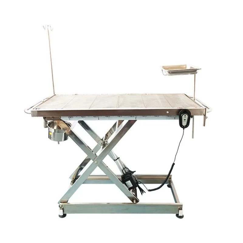 Stainless steel electric constant temperature lifting cat and dog blowing hair beauty table cage
Stainless steel electric constant temperature lifting cat and dog blowing hair beauty table cage