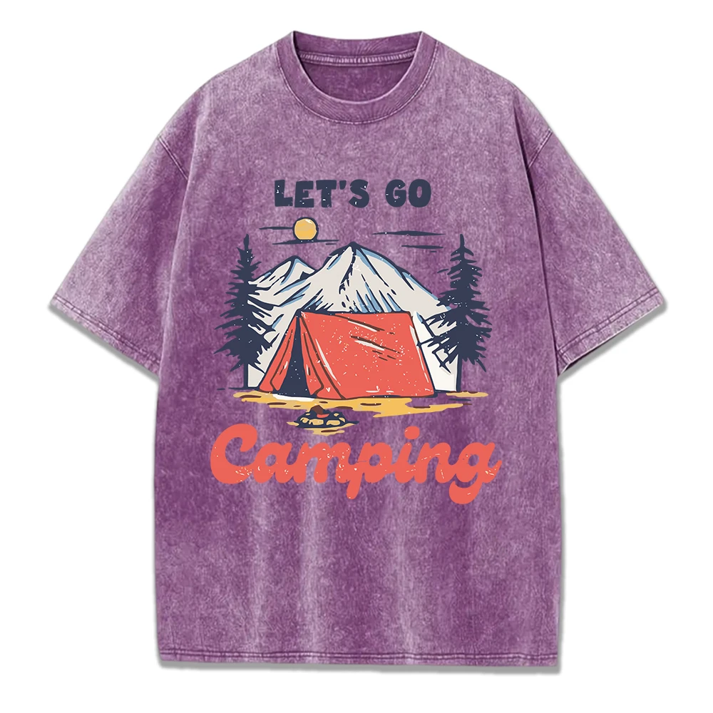 Постиранная футболка с принтом Let'S Go Camping, женская хлопковая футболка, удобные потертые топы с круглым вырезом, летняя повседневная женская одежда
Постиранная футболка с принтом Let'S Go Camping, женская хлопковая футболка, удобные потертые топы с круглым вырезом, летняя повседневная женская одежда