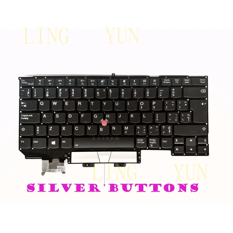 Z Canadian French keyboard for Lenovo X1 Carbon 5th Gen(20HQ/20HR/20K3/20K4)
Z Canadian French keyboard for Lenovo X1 Carbon 5th Gen(20HQ/20HR/20K3/20K4)
