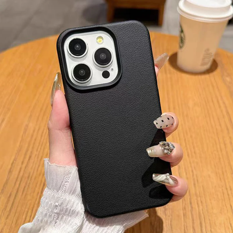Fashion Silicone Litchi Lines Leather Phone Case For iPhone 15 11 14 Plus 16 Pro Max 12 13 Mini X XS XR 7 8 SE Soft Full Cover
Fashion Silicone Litchi Lines Leather Phone Case For iPhone 15 11 14 Plus 16 Pro Max 12 13 Mini X XS XR 7 8 SE Soft Full Cover