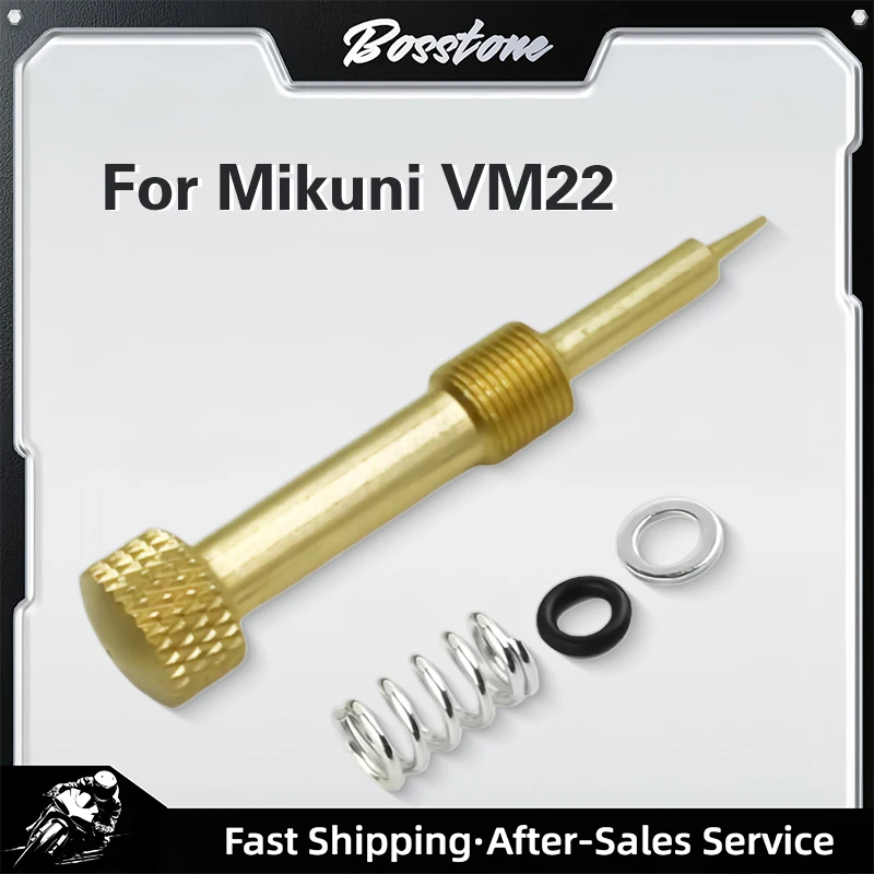 Carburetor Air Mixing Screw For Mikuni VM22 YBR Bike M6*0.5 Brass Kit Needle Valve Seat Kit Carburetor Float Gasket Seal
Carburetor Air Mixing Screw For Mikuni VM22 YBR Bike M6*0.5 Brass Kit Needle Valve Seat Kit Carburetor Float Gasket Seal