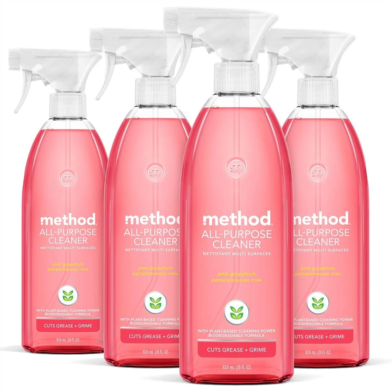All-Purpose Cleaner Spray, Pink Grapefruit, 28 Fl Oz (Pack of 4)
All-Purpose Cleaner Spray, Pink Grapefruit, 28 Fl Oz (Pack of 4)
