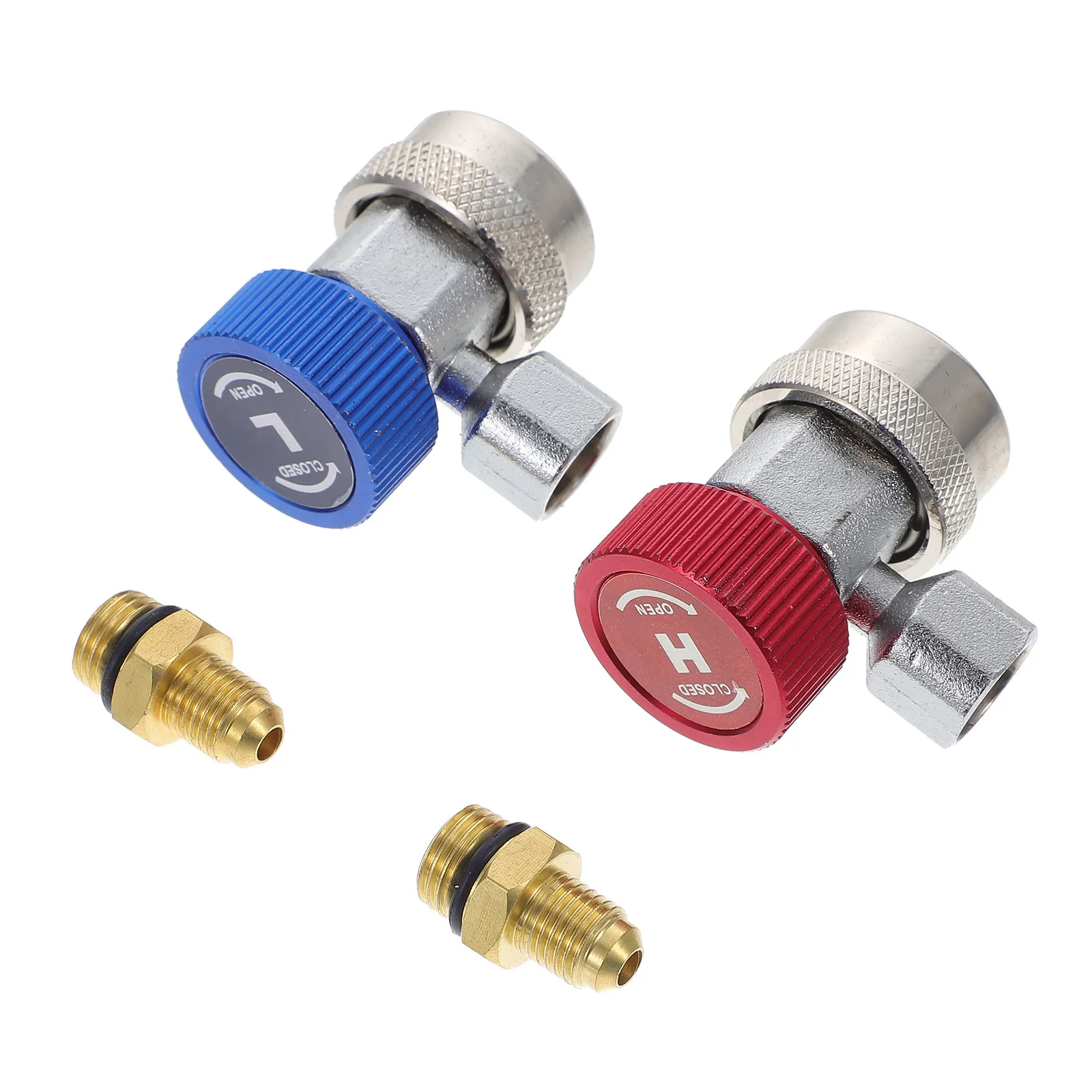 R134a Quick Coupler Adapter High Low Set Second Generation 1 4 Sae Male Flare Fit R134a Service Ports Car Air Conditioner
R134a Quick Coupler Adapter High Low Set Second Generation 1 4 Sae Male Flare Fit R134a Service Ports Car Air Conditioner