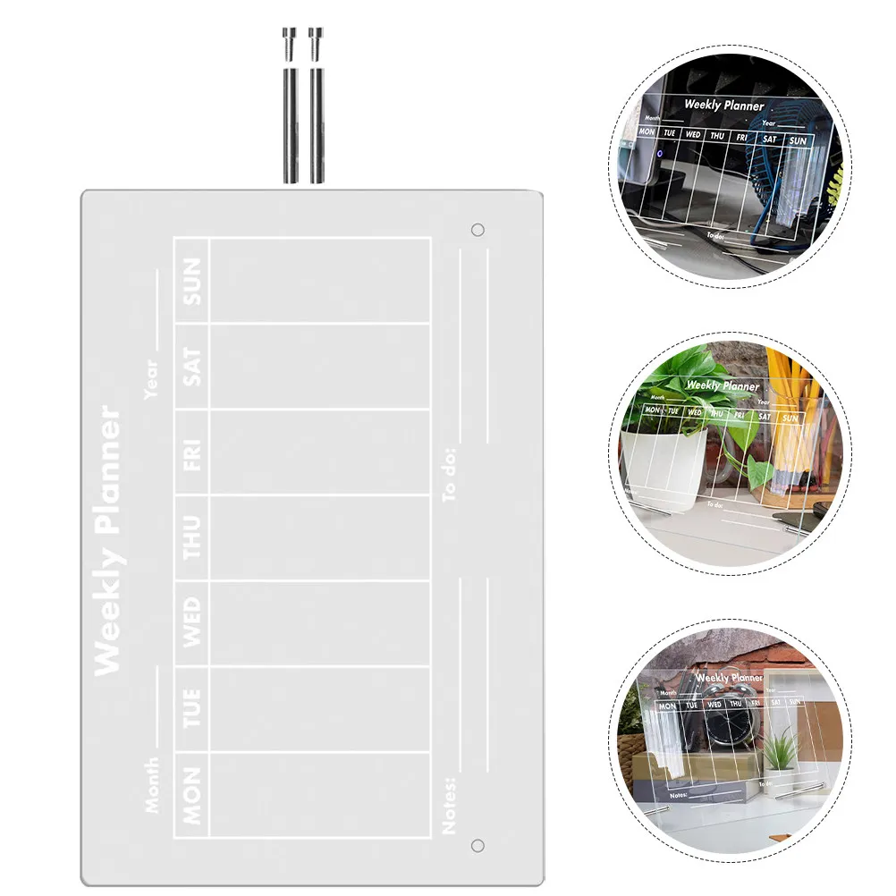 1Set Acrylic Message Board Transparent Erasable Writing Desktop Memo Board Creative Office Supply Office Supply
1Set Acrylic Message Board Transparent Erasable Writing Desktop Memo Board Creative Office Supply Office Supply