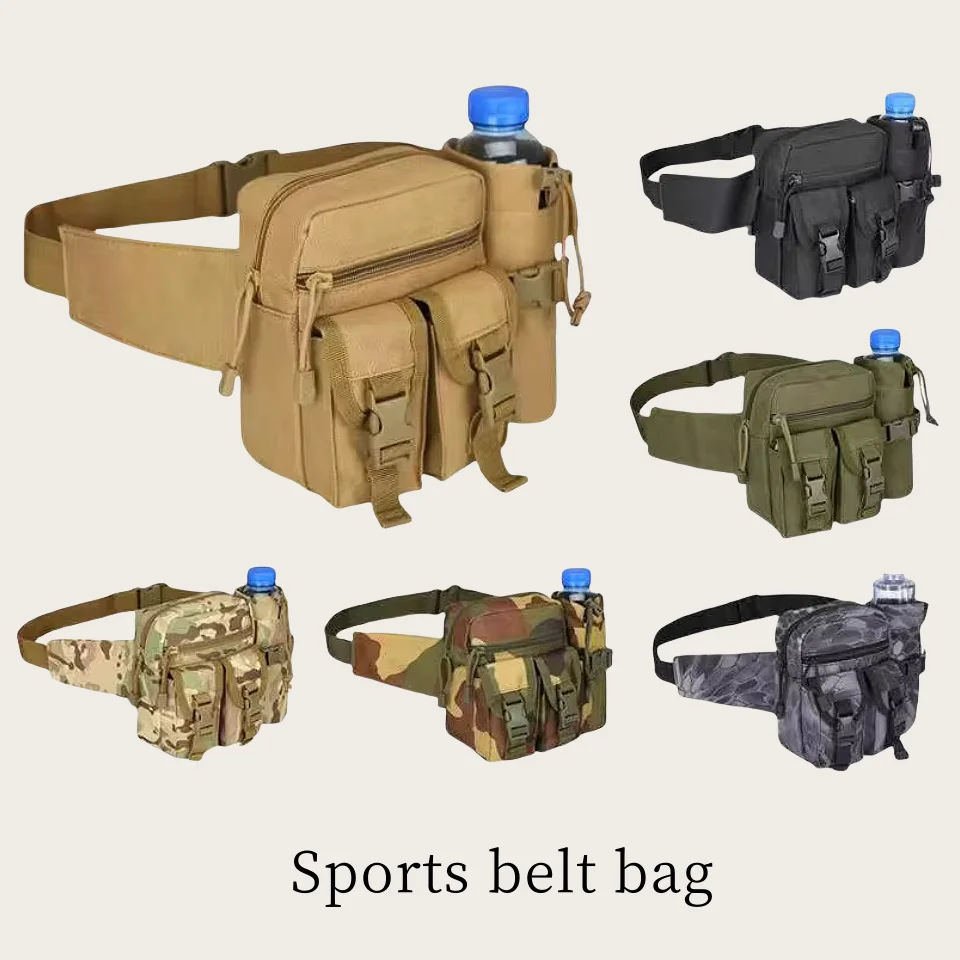 Outdoor sports running waist bag tactical kettle waist bag function waterproof bag
Outdoor sports running waist bag tactical kettle waist bag function waterproof bag