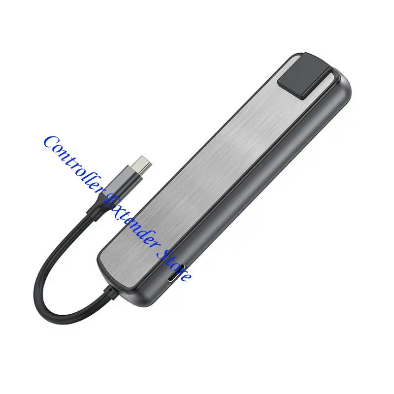 N84B USB C Docking Station 6 in 1 Auminum USB C to USB3.0 PD60W Gigabits Ethernet Port 3x USB Adapter for Laptops
N84B USB C Docking Station 6 in 1 Auminum USB C to USB3.0 PD60W Gigabits Ethernet Port 3x USB Adapter for Laptops