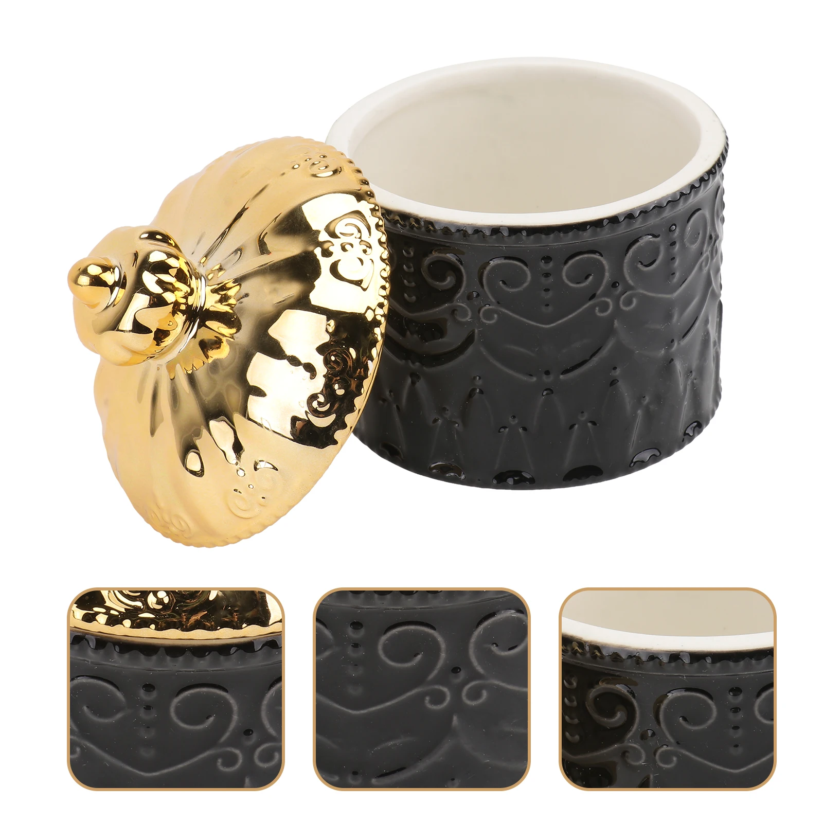 1pc Ceramic Jewelry Exquisite Vintage Gift Wrapping Storage Container For Candies Necklaces Sundry Box Sundry Items
1pc Ceramic Jewelry Exquisite Vintage Gift Wrapping Storage Container For Candies Necklaces Sundry Box Sundry Items