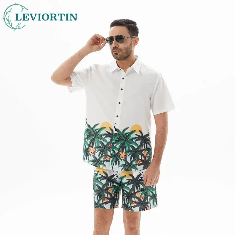 2025 Summer New Hawaii Fashion Urban Short sleeved Shirt Street Trendy Versatile Casual Loose Printed Beach Style Two Piece Set
2025 Summer New Hawaii Fashion Urban Short sleeved Shirt Street Trendy Versatile Casual Loose Printed Beach Style Two Piece Set
