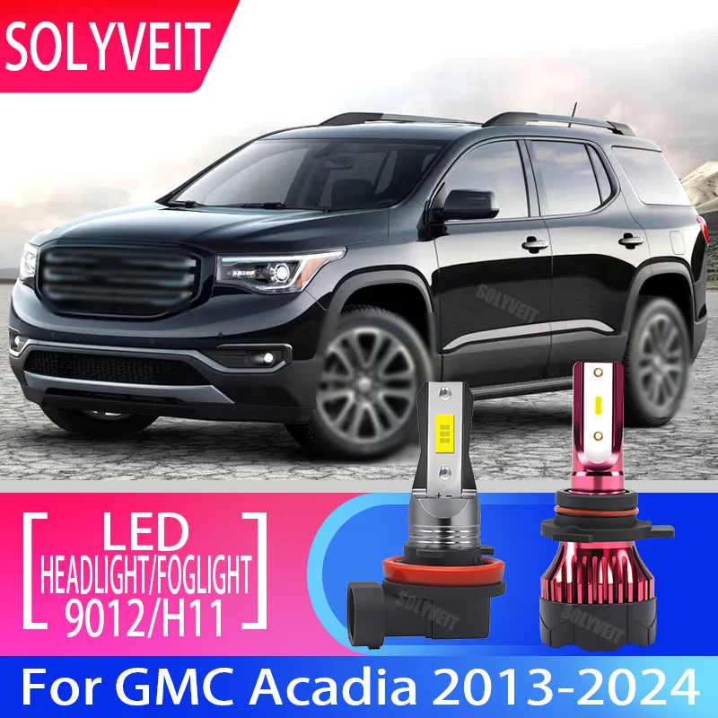 6000K White LED Headlight Fog Light Conversion Kit 9012/H11 For GMC Acadia 2013-2016 2017 2018 2019 2020 2021 2022 2023 2024
6000K White LED Headlight Fog Light Conversion Kit 9012/H11 For GMC Acadia 2013-2016 2017 2018 2019 2020 2021 2022 2023 2024