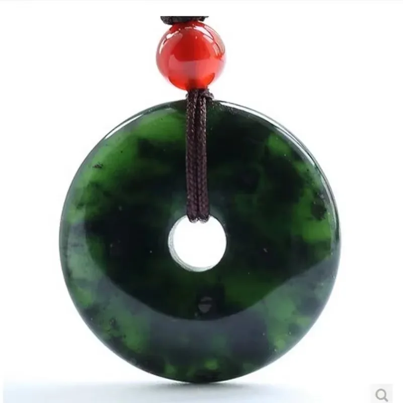 Натуральный темно-зеленый ручной работы, двусторонняя резьба, безопасная пряжка, нефритовый кулон, модный бутик ювелирных изделий, мужское и женское ожерелье
Натуральный темно-зеленый ручной работы, двусторонняя резьба, безопасная пряжка, нефритовый кулон, модный бутик ювелирных изделий, мужское и женское ожерелье