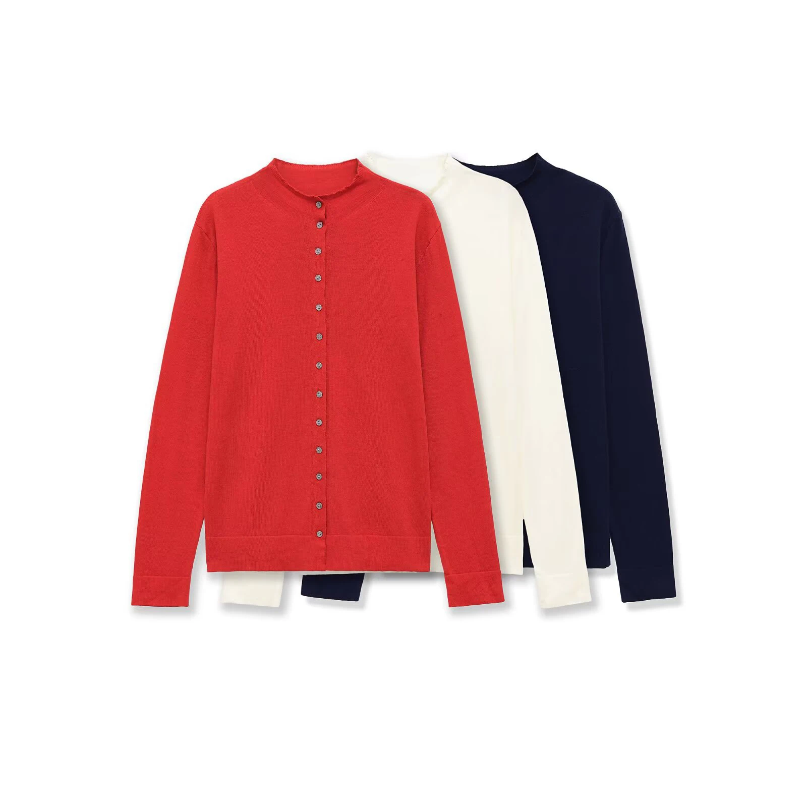 DEEABAE Women's 2026 Summer New Fashion Solid Color Versatile Long Sleeve High Neck Ultra fine Knitted Shirt
DEEABAE Women's 2026 Summer New Fashion Solid Color Versatile Long Sleeve High Neck Ultra fine Knitted Shirt
