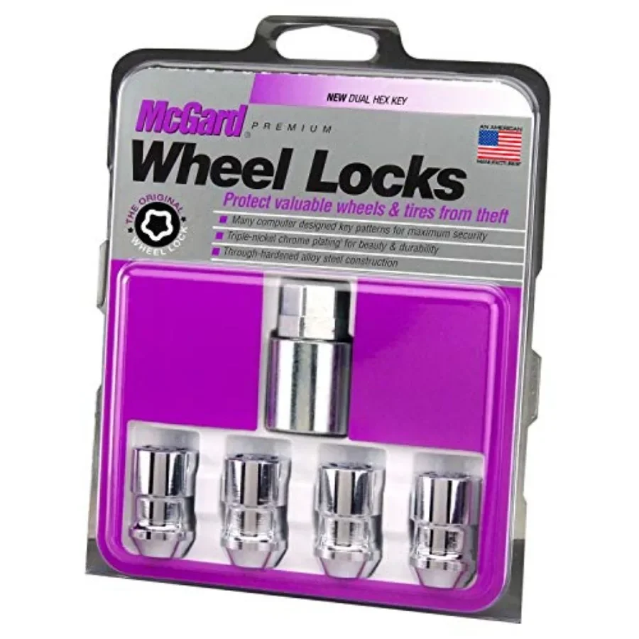 24137 Cone Seat Wheel Locks M12 x 1.5 Thread Size - Set of 4
24137 Cone Seat Wheel Locks M12 x 1.5 Thread Size - Set of 4