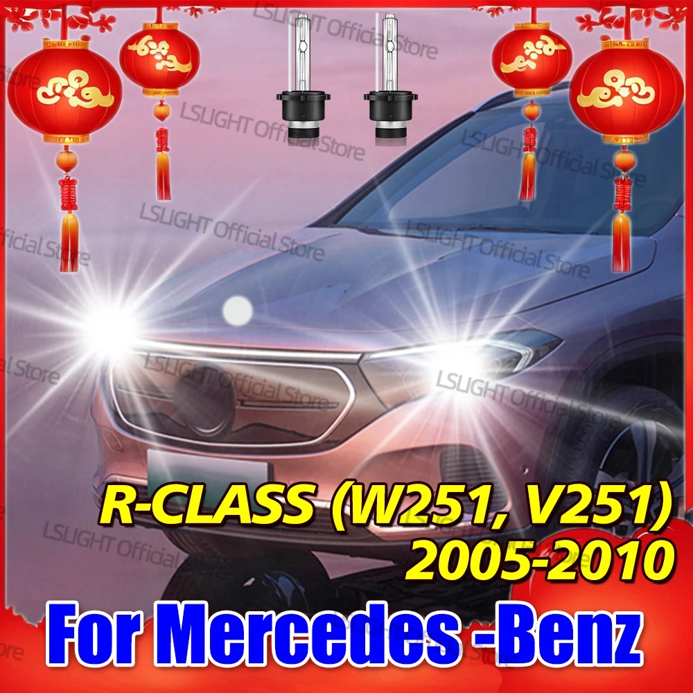 2x HID Xenon Headlight D2 D2S 6000K 8000K 10000K For Mercedes-Benz R-CLASS W251 V251 2005-2010 2006 2007 2008 2009 HID Bulbs 35W
2x HID Xenon Headlight D2 D2S 6000K 8000K 10000K For Mercedes-Benz R-CLASS W251 V251 2005-2010 2006 2007 2008 2009 HID Bulbs 35W