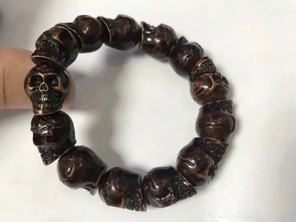 10 pcs Dark Vintage Style Horror Skull Beads Charm Mens Bracelet Steampunk Gothic Accessories for Women Fashion Jewelry ymm
10 pcs Dark Vintage Style Horror Skull Beads Charm Mens Bracelet Steampunk Gothic Accessories for Women Fashion Jewelry ymm