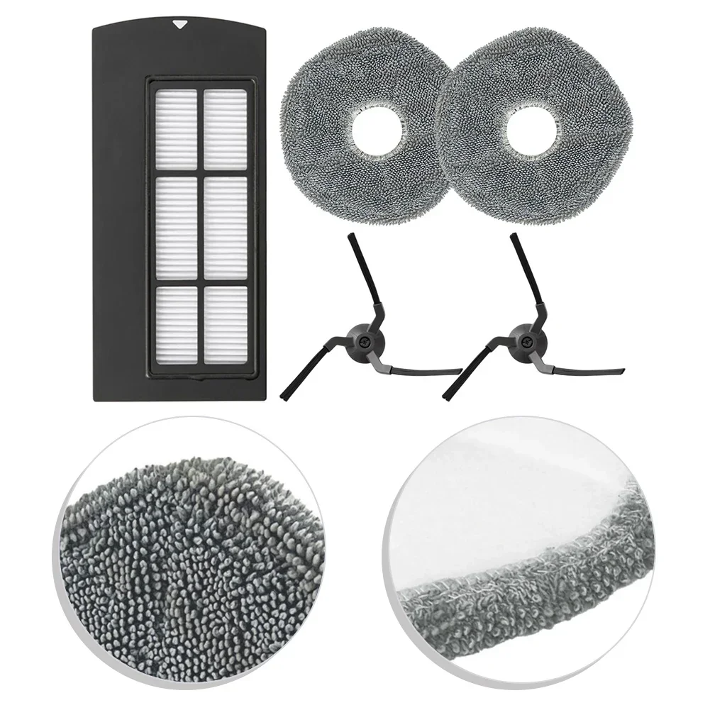 1set Side Brush Filter Mop Cloth Pad Efficient Cleaning For Clean X9 Pro Robot Vacuum Cleaner Parts High-quality Filters
1set Side Brush Filter Mop Cloth Pad Efficient Cleaning For Clean X9 Pro Robot Vacuum Cleaner Parts High-quality Filters