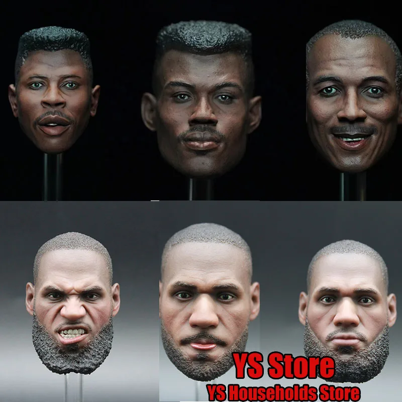 In Stock 1/6 Basketball Player Delicate Head Sculpt Model Collection Toys For 12" Male Action Figure Body Diy Decoration
In Stock 1/6 Basketball Player Delicate Head Sculpt Model Collection Toys For 12" Male Action Figure Body Diy Decoration