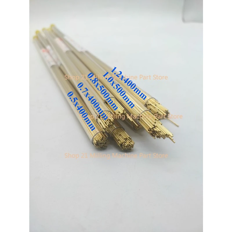 EDM wire cutting drill rig single-hole brass copper tube OD0.3-3.0mm, L = 300mm-400mm-500mm,
EDM wire cutting drill rig single-hole brass copper tube OD0.3-3.0mm, L = 300mm-400mm-500mm,