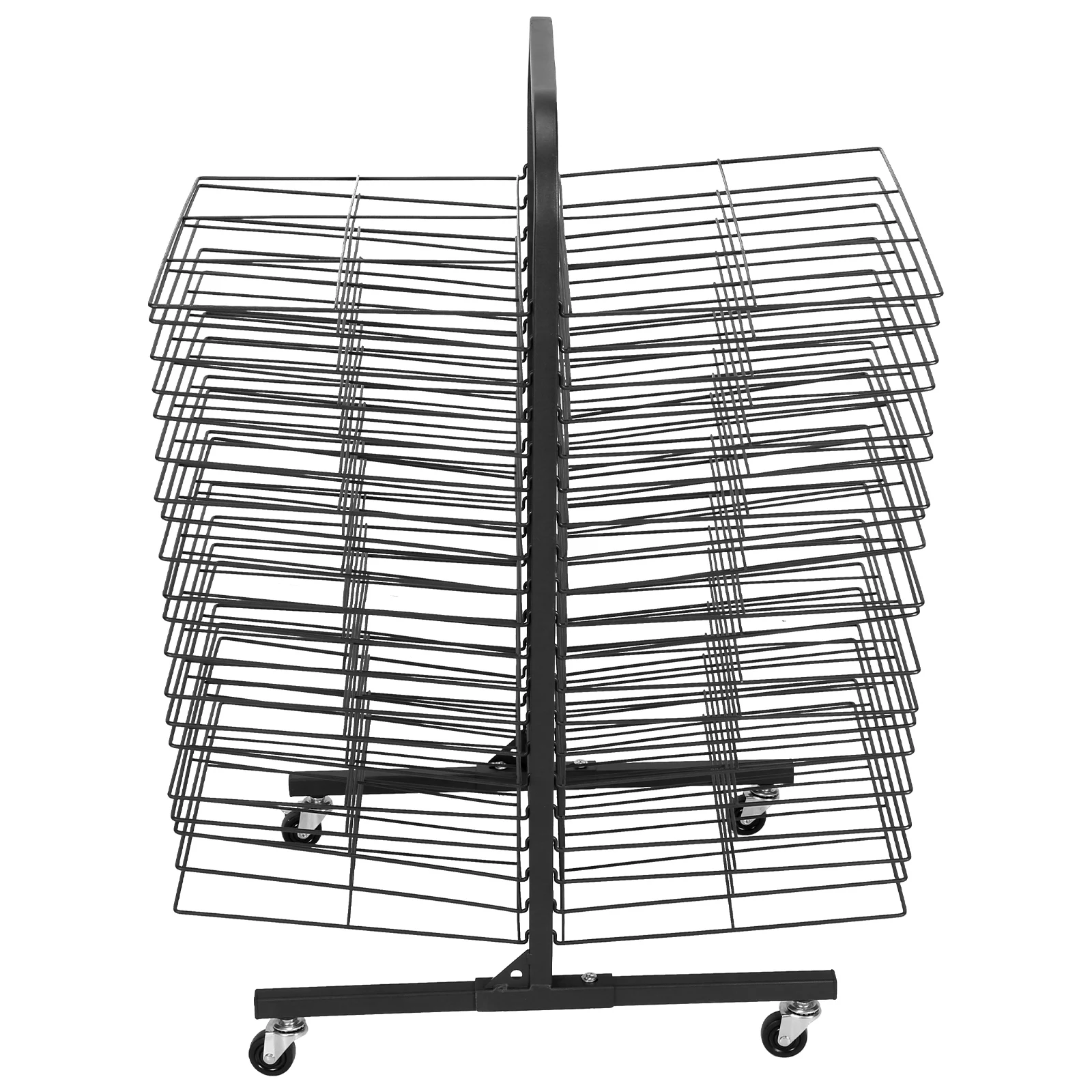 Metal Painting Rack with 40 Removable Shelves with 4 Caster Wheels Paint Drying Stand Rack 17.7x25inch for Classrooms & Studios
Metal Painting Rack with 40 Removable Shelves with 4 Caster Wheels Paint Drying Stand Rack 17.7x25inch for Classrooms & Studios