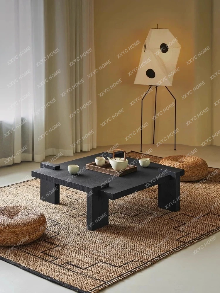 LPure solid wood square Japanese-style solid wood log living room household small apartment coffee table table
LPure solid wood square Japanese-style solid wood log living room household small apartment coffee table table