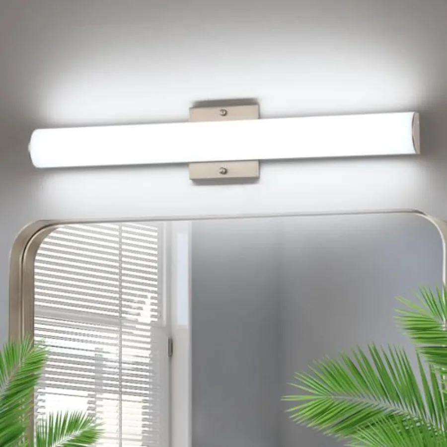 Brushed Nickel Vanity Lights 24 Inch 24W Bathroom Light Fixture LED Bathroom Vanity Lights Over Mirror Vanity Lighting Fixtures
Brushed Nickel Vanity Lights 24 Inch 24W Bathroom Light Fixture LED Bathroom Vanity Lights Over Mirror Vanity Lighting Fixtures