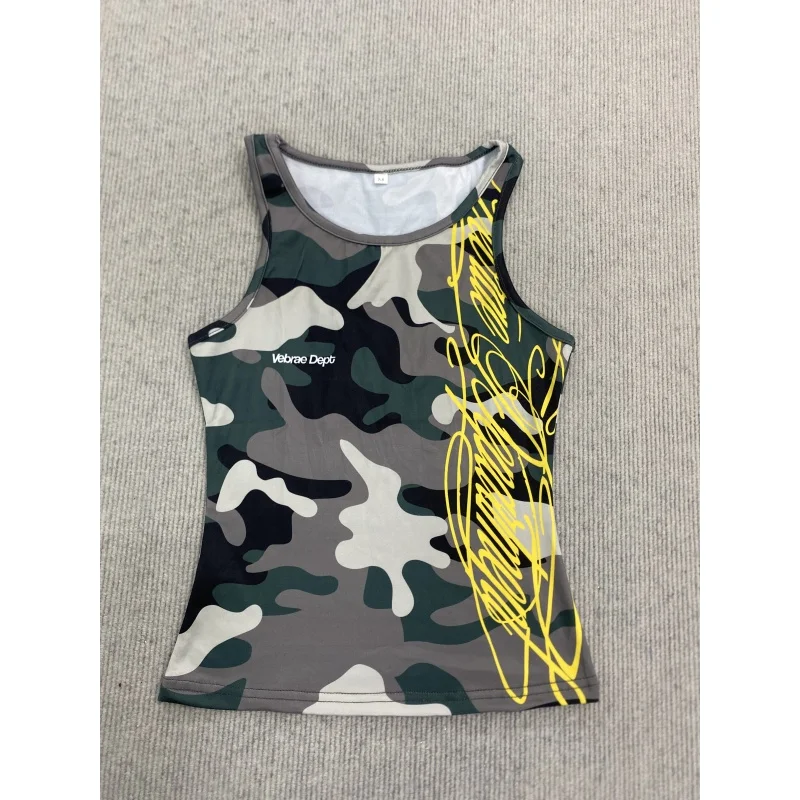 American high street fashion versatile camisole shorts set emo Street girls trendy fashion camouflage casual camisole shorts set
American high street fashion versatile camisole shorts set emo Street girls trendy fashion camouflage casual camisole shorts set