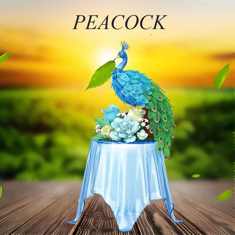 Mini Particle Peacock Model Building Blocks Set Flying Bird Animal Figurine Collectors Item Living Room Decor Birthday Holiday
Mini Particle Peacock Model Building Blocks Set Flying Bird Animal Figurine Collectors Item Living Room Decor Birthday Holiday