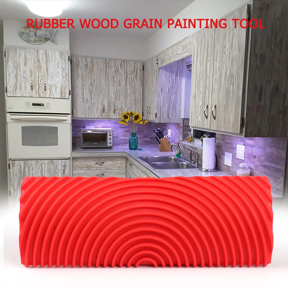 2Pcs Wood Grain Painting Tools Rubber DIY Wall Decorating Graining Decoration Vivid Effect Easy Clean Practical Design
2Pcs Wood Grain Painting Tools Rubber DIY Wall Decorating Graining Decoration Vivid Effect Easy Clean Practical Design