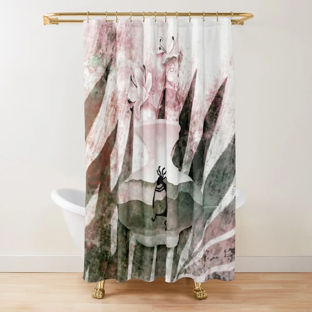 Abstract Boho Kokopelli Pottery - pink, green, brown Shower Curtain Bathroom Accessory Waterproof Shower And Anti-Mold Curtain
Abstract Boho Kokopelli Pottery - pink, green, brown Shower Curtain Bathroom Accessory Waterproof Shower And Anti-Mold Curtain