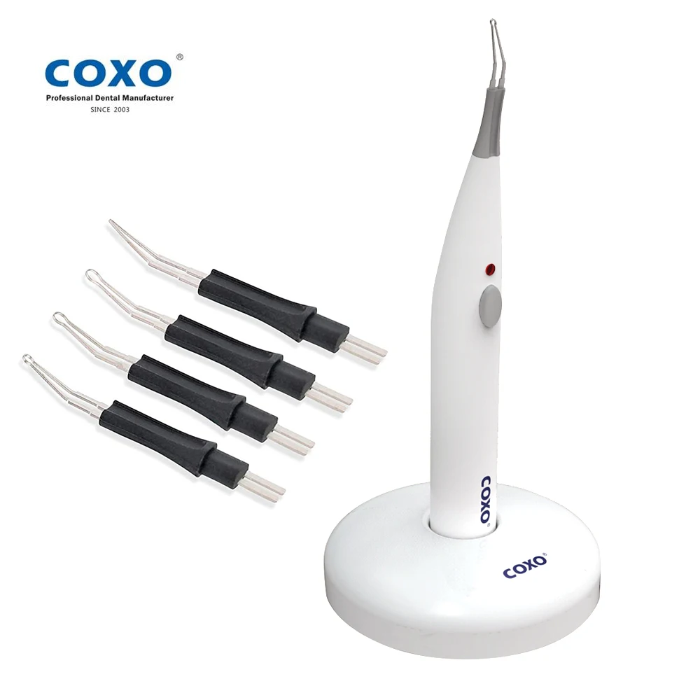 Dental Gutta Cuts COXO C-BLADE Percha Cutter with 4 Tips Gutta Cutting Tool Long Battery Dentistry Instrument
Dental Gutta Cuts COXO C-BLADE Percha Cutter with 4 Tips Gutta Cutting Tool Long Battery Dentistry Instrument