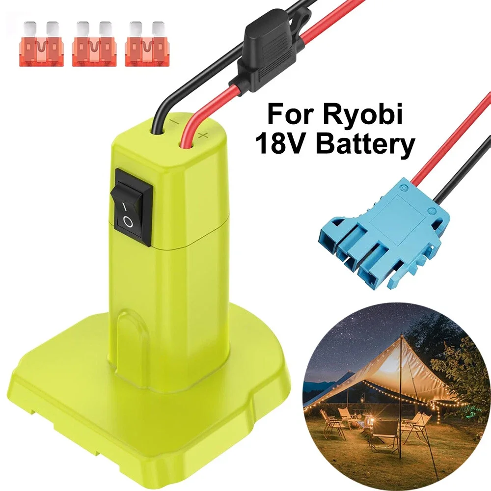 Адаптер аккумулятора для Ryobi ONE + 18 В Nimh/Nicd/Li-ion аккумулятор DIY Power Wheels адаптер инструмента разъем для RYOBI с проводами 12AWG
Адаптер аккумулятора для Ryobi ONE + 18 В Nimh/Nicd/Li-ion аккумулятор DIY Power Wheels адаптер инструмента разъем для RYOBI с проводами 12AWG