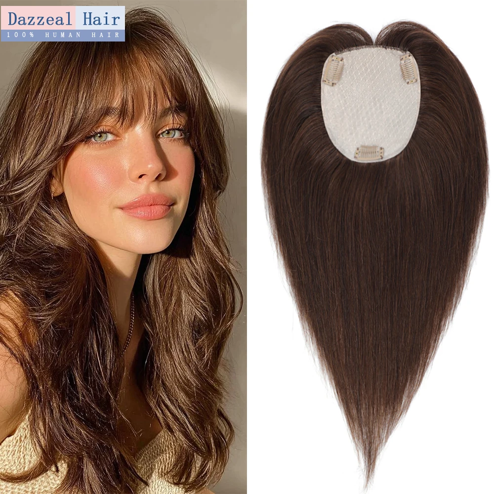 Женский коричневый топпер для волос, заколка для наращивания человеческих волос, искусственная шелковая основа, заколка для волос для женщин, настоящие натуральные шиньоны
Женский коричневый топпер для волос, заколка для наращивания человеческих волос, искусственная шелковая основа, заколка для волос для женщин, настоящие натуральные шиньоны