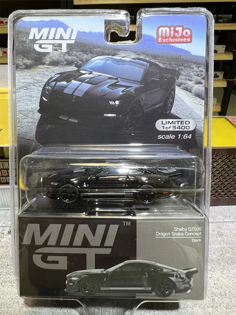 TSM MINIGT 1/64 # 575 Shelby GT500 Dragon Snake Concept Die-cast alloy car model collection display gifts
TSM MINIGT 1/64 # 575 Shelby GT500 Dragon Snake Concept Die-cast alloy car model collection display gifts