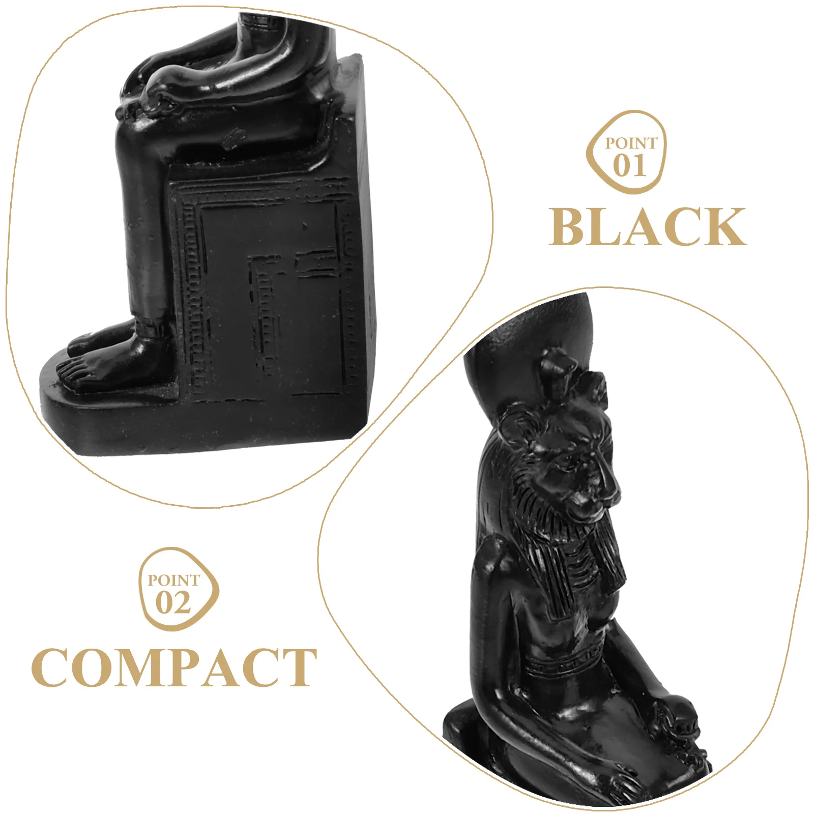 Egyptian Sphinx Resin Sculpture Desktop Decor Home Office Tabletop Ornament Creative Resin Craft Artware Retro Mysterious Style
Egyptian Sphinx Resin Sculpture Desktop Decor Home Office Tabletop Ornament Creative Resin Craft Artware Retro Mysterious Style