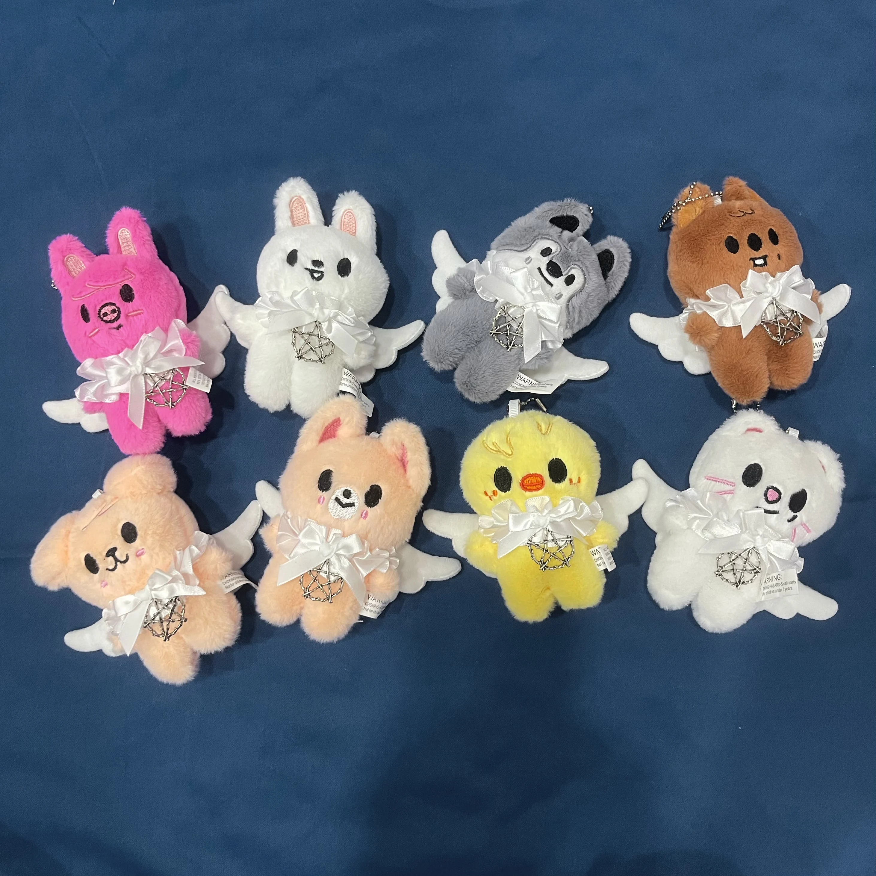 New Stray Kids Mini Animal Plush Toy Angel White Wings Cloak SKZOO Cute Plush Pendant Thanksgiving Gift
New Stray Kids Mini Animal Plush Toy Angel White Wings Cloak SKZOO Cute Plush Pendant Thanksgiving Gift