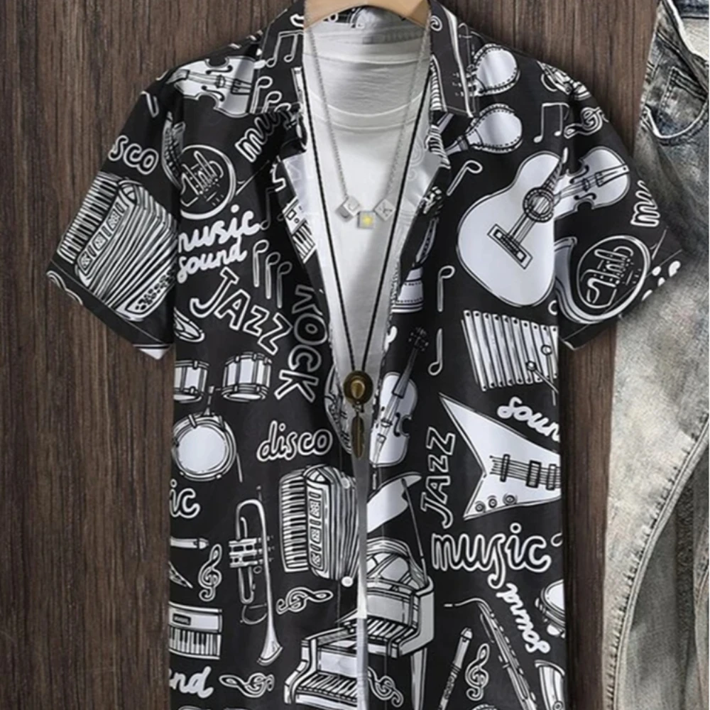 3D Printed Men's Versatile Shirt Summer Beach Casual Shirt Loose Comfortable Outdoor Fashion Party Men's Short Sleeved Shirt
3D Printed Men's Versatile Shirt Summer Beach Casual Shirt Loose Comfortable Outdoor Fashion Party Men's Short Sleeved Shirt
