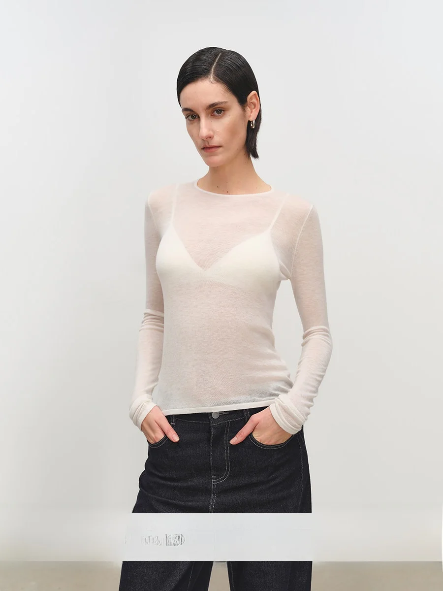 MSBEAST Ultra Soft Soluble Wool Lightweight Long Sleeve Knitted Base Shirt Fashionable round Neck Layering Top Women's Fashion
MSBEAST Ultra Soft Soluble Wool Lightweight Long Sleeve Knitted Base Shirt Fashionable round Neck Layering Top Women's Fashion