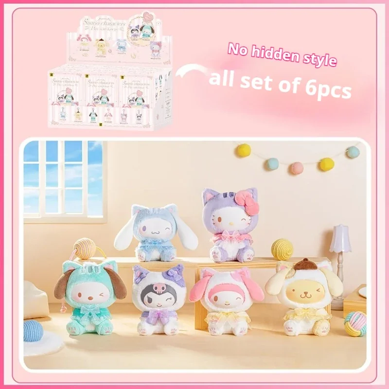 NEW Genuine Cute Kitten Series Blind Box Creative Pendant Bag Decoration Desktop Ornaments Trendy Toy Figure Kunomi My Melody
NEW Genuine Cute Kitten Series Blind Box Creative Pendant Bag Decoration Desktop Ornaments Trendy Toy Figure Kunomi My Melody