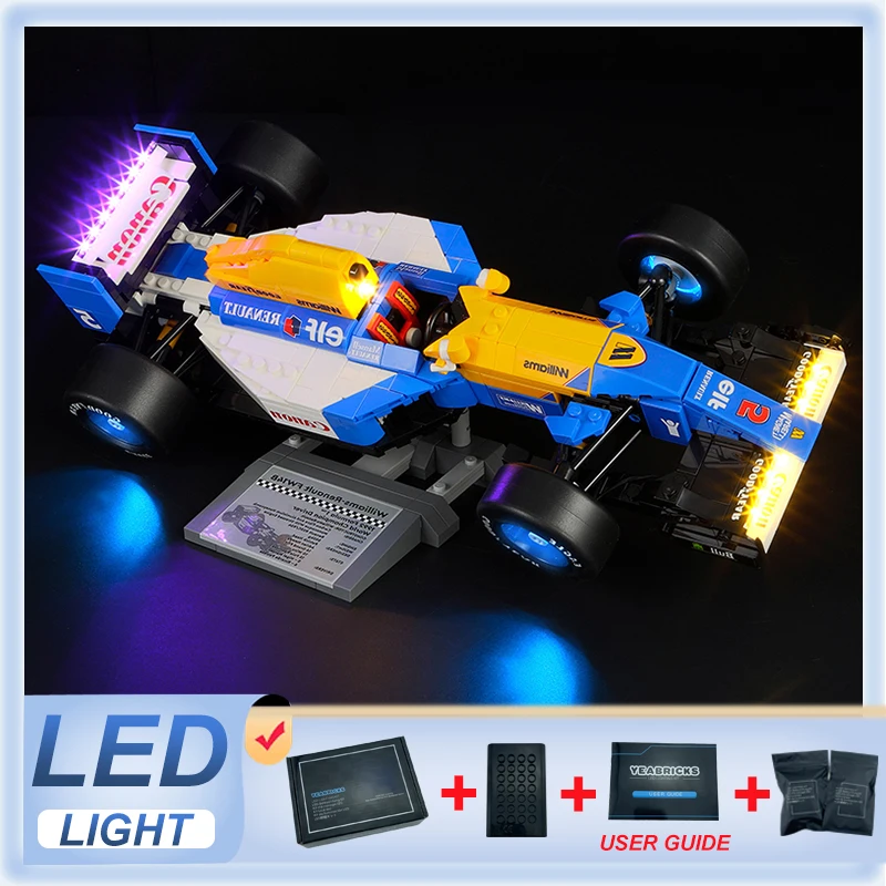 Комплект светодиодных фонарей «сделай сам» для автомобиля LEGO 10353 FW14B F1 (только светодиодный светильник, без модели блоков)
Комплект светодиодных фонарей «сделай сам» для автомобиля LEGO 10353 FW14B F1 (только светодиодный светильник, без модели блоков)