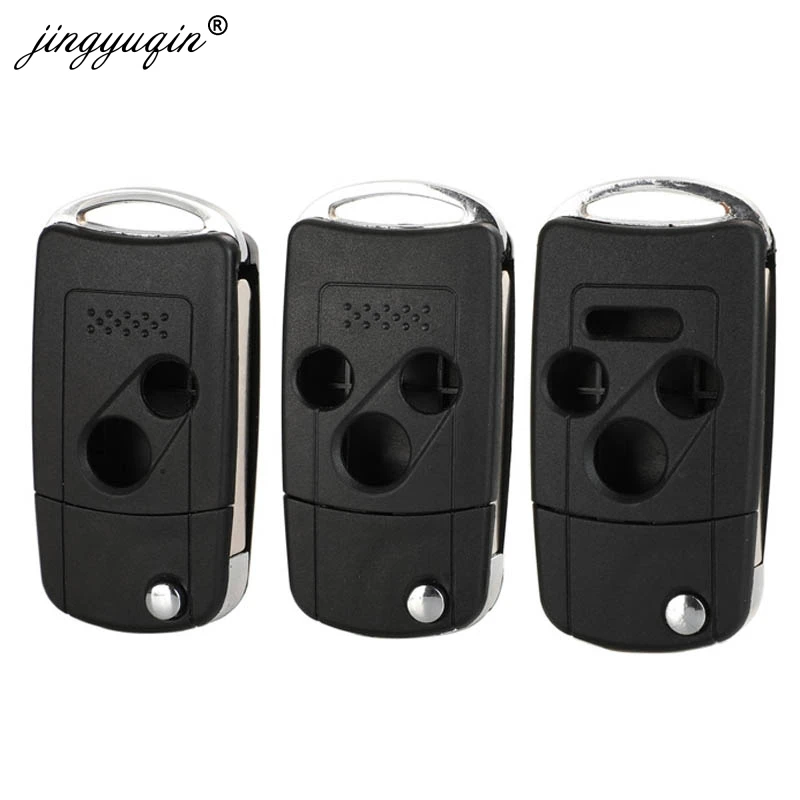 jingyuqin Modified Remote Flip Folding Key Shell Case for Honda Accord Civic CRV Pilot Fit Replacement Fob Case 2/3/4 Button
jingyuqin Modified Remote Flip Folding Key Shell Case for Honda Accord Civic CRV Pilot Fit Replacement Fob Case 2/3/4 Button