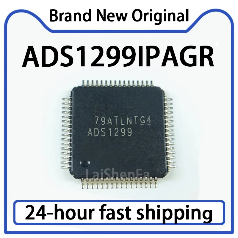 1PCS ADS1299IPAGR Patch TQFP-64 Analog Front End (AFE) Original in Stock
1PCS ADS1299IPAGR Patch TQFP-64 Analog Front End (AFE) Original in Stock