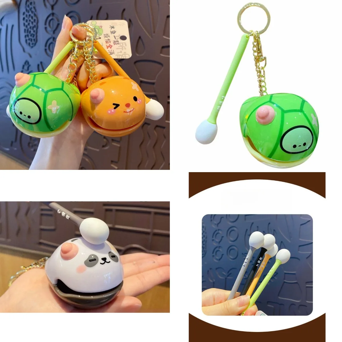 Wooden Fish Knock Keychain Fidget Charm Zen Bag Car Accessory
Wooden Fish Knock Keychain Fidget Charm Zen Bag Car Accessory