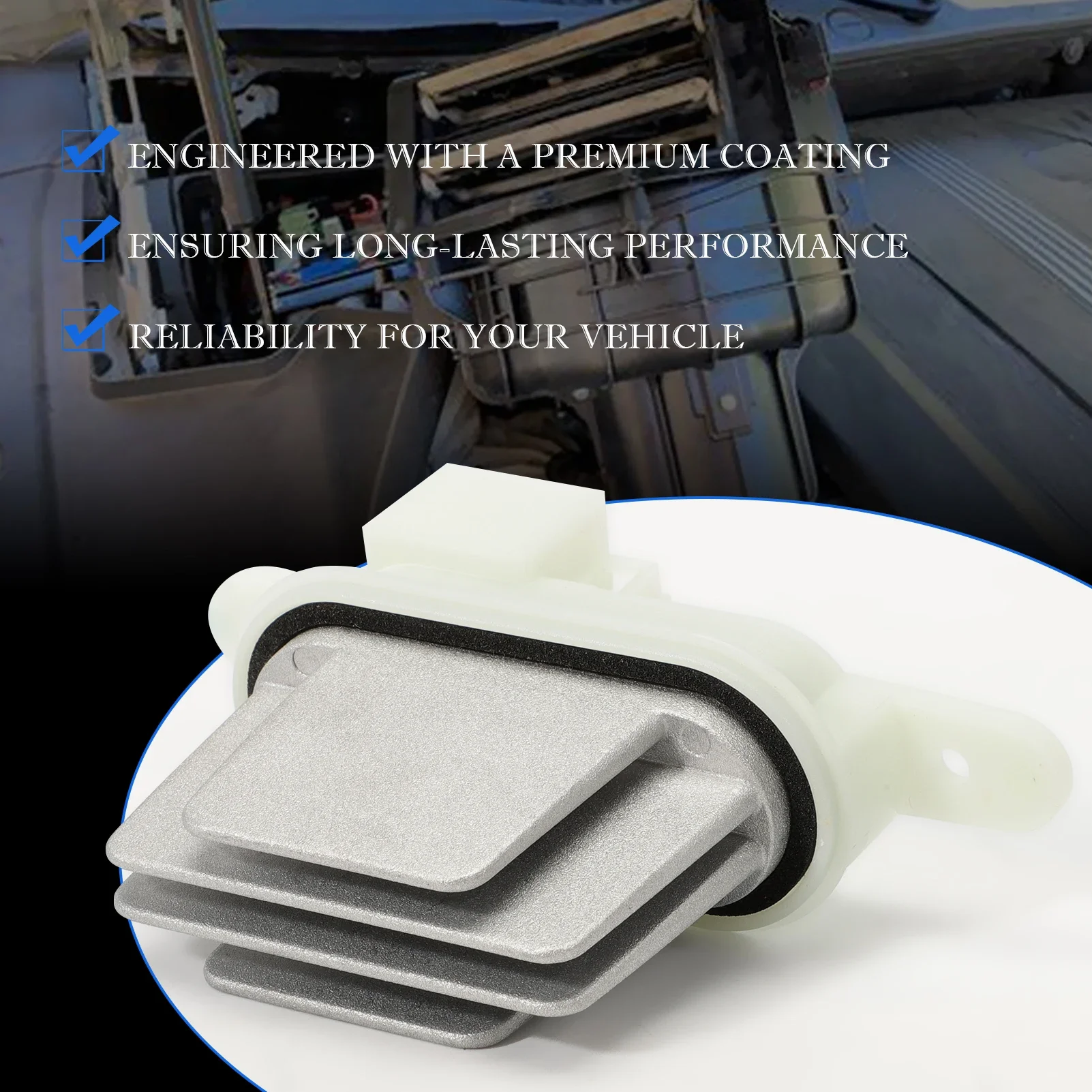 Резистор двигателя вентилятора автомобиля, модуль управления вентилятором отопления HVAC 52426558 271502060R 271500001R, совместимый с Laguna III
Резистор двигателя вентилятора автомобиля, модуль управления вентилятором отопления HVAC 52426558 271502060R 271500001R, совместимый с Laguna III