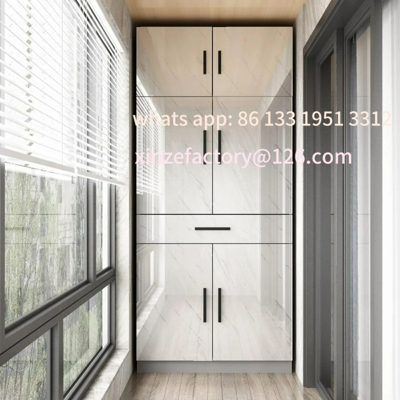 Customizable light luxury balcony storage storage locker bay window large capacity floor shoe cabinet
Customizable light luxury balcony storage storage locker bay window large capacity floor shoe cabinet