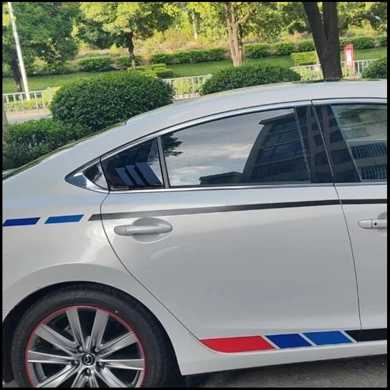 Car styling For MAZDA 6 Sedan 2014-2022 Rear Triangular Window Louver Shutter Vent Cover Trim Auto Parts Accessories
Car styling For MAZDA 6 Sedan 2014-2022 Rear Triangular Window Louver Shutter Vent Cover Trim Auto Parts Accessories