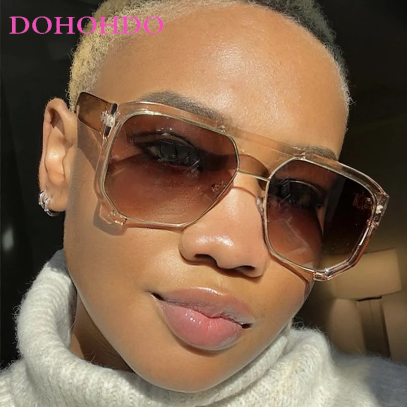 Vintage Half Frame Sunglasses For Women Thick Frame Double Bridges Eyewear Female Chic Polygon Sun Glasses Travel Shades UV400
Vintage Half Frame Sunglasses For Women Thick Frame Double Bridges Eyewear Female Chic Polygon Sun Glasses Travel Shades UV400